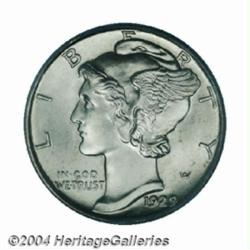 1929-D 10C MS67 Full Bands PCGS.