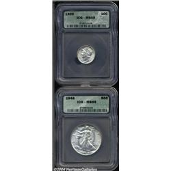 1939 10C Dime MS68 ICG,