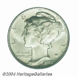 1942 10C MS68 Full Bands PCGS.