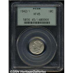 1942/1 10C XF45 PCGS.