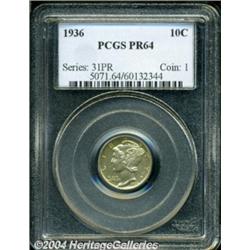 1936 10C PR64 PCGS.