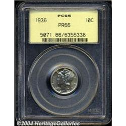 1936 10C PR66 PCGS.