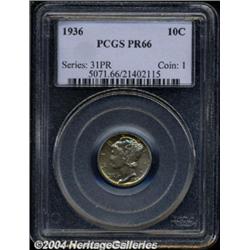 1936 10C PR66 PCGS.