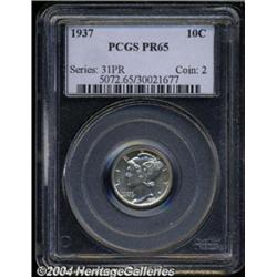 1937 10C PR65 PCGS.
