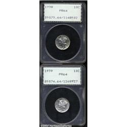 1938 10C PR64 PCGS,