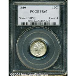 1939 10C PR67 PCGS.