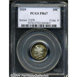 1939 10C PR67 PCGS.