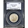 Image 1 : 1819 25C Small 9 AU53 PCGS.