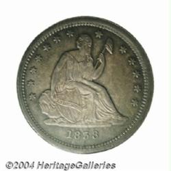 1838 25C No Drapery MS63 NGC.