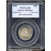 Image 1 : 1853 25C Arrows and Rays AU58 PCGS.