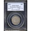 Image 1 : 1873 25C Open 3 AU55 PCGS.