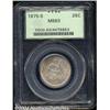 Image 1 : 1875-S 25C MS63 PCGS.