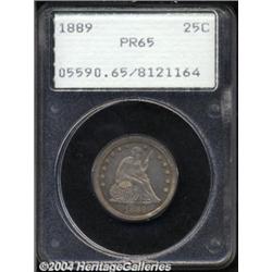 1889 25C PR65 PCGS.