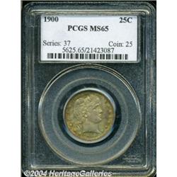 1900 25C MS65 PCGS.