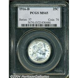 1916-D 25C MS65 PCGS.