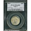 Image 1 : 1917 25C Type One MS64 Full Head PCGS.