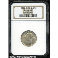 1917 25C Type Two MS64 Full Head NGC.
