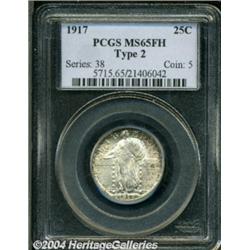 1917 25C Type Two MS65 Full Head PCGS.