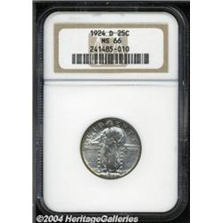 1924-D 25C MS66 NGC.