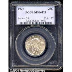 1927 25C MS66 Full Head PCGS.