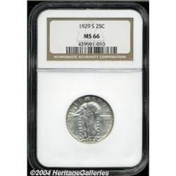 1929-S 25C MS66 NGC.