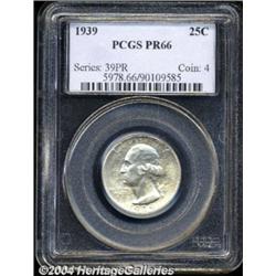 1939 25C PR66 PCGS.