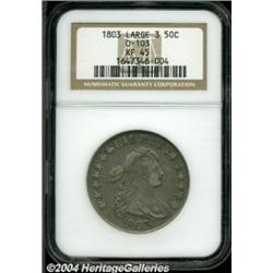 1803 50C Large 3 XF45 NGC.
