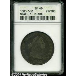 1803 50C Small 3 XF40 ANACS.