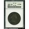 Image 1 : 1803 50C Small 3 XF40 ANACS.