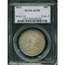 1810 50C AU58 PCGS.