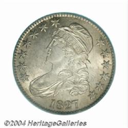 1827 50C Square Base 2 MS64 PCGS.