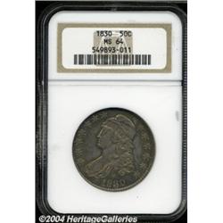 1830 50C Small 0 MS64 NGC.