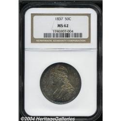 1837 50C MS62 NGC.