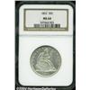 Image 1 : 1862 50C MS64 NGC.
