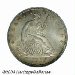 1867 50C MS66 PCGS.