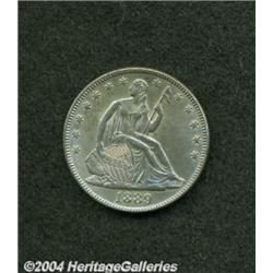 1889 50C MS60 Cleaned, Retoned, Uncertified.