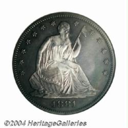 1881 50C PR66 Cameo NGC.