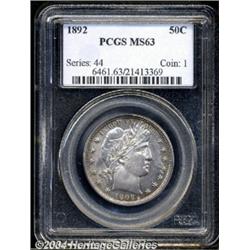 1892 50C MS63 PCGS.