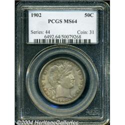 1902 50C MS64 PCGS.