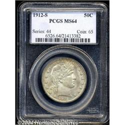 1912-S 50C MS64 PCGS.