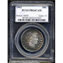 1902 50C PR64 Cameo PCGS.
