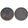 Image 1 : Major General Claude Martin,  Copper Medal,  13.45g