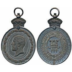 Prince of Wales Visit To India,  Presentation Medal