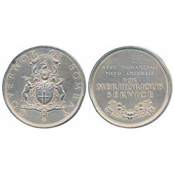 Governor of Bombay Presentation Medal,  Silver,  96g