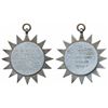 Image 1 : Gurukul Silver Medal,  legend in Devanagari