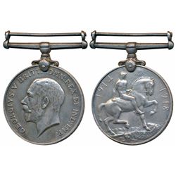 British War Medal,  1914-18,  George V,  Silver