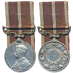 Meritorious Service Medal,  George V,  Silver