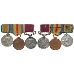 Group of 3 Medals,  British War Medal, Silver