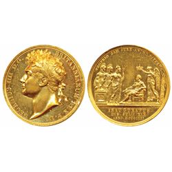 Coronation of George IV,  Gold Medal,  31.31g