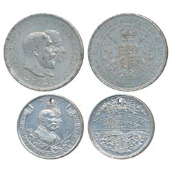 Edward VII Coronation Medal,  Aluminium,  1902